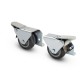 SIDE MOUNTED D.50 PAIR OF WHEELS WITH BREAK